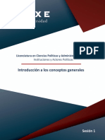 Instituciones y Actores Políticos