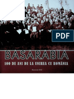 Basarabia 100 de Ani de La Unirea Cu Romania - 1918