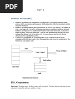 Toc 5 TH Unit Notes