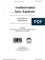 Microelectronics Failure Analysis - Desk Reference