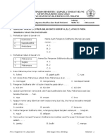 PTS 1 SD Tahun Pelajaran 2022/2023