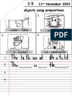 Making Sentences 3.5