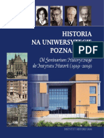 Historia Na Uniwersytecie Poznanskim