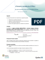 Horaire Variable - Personnel Administratif - MEP