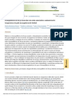 Desequilíbrios de Força Muscular Não Estão Associados A Assimetrias de Temperatura Da Pele em Jogadores de Futebol - PMC