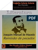 Remissao de Pecados - Joaquim Manuel de Macedo - IBA MENDES