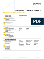 Morocco Intertek Offices Contact Details