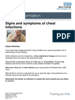 Signs and Symptoms of Chest Infections