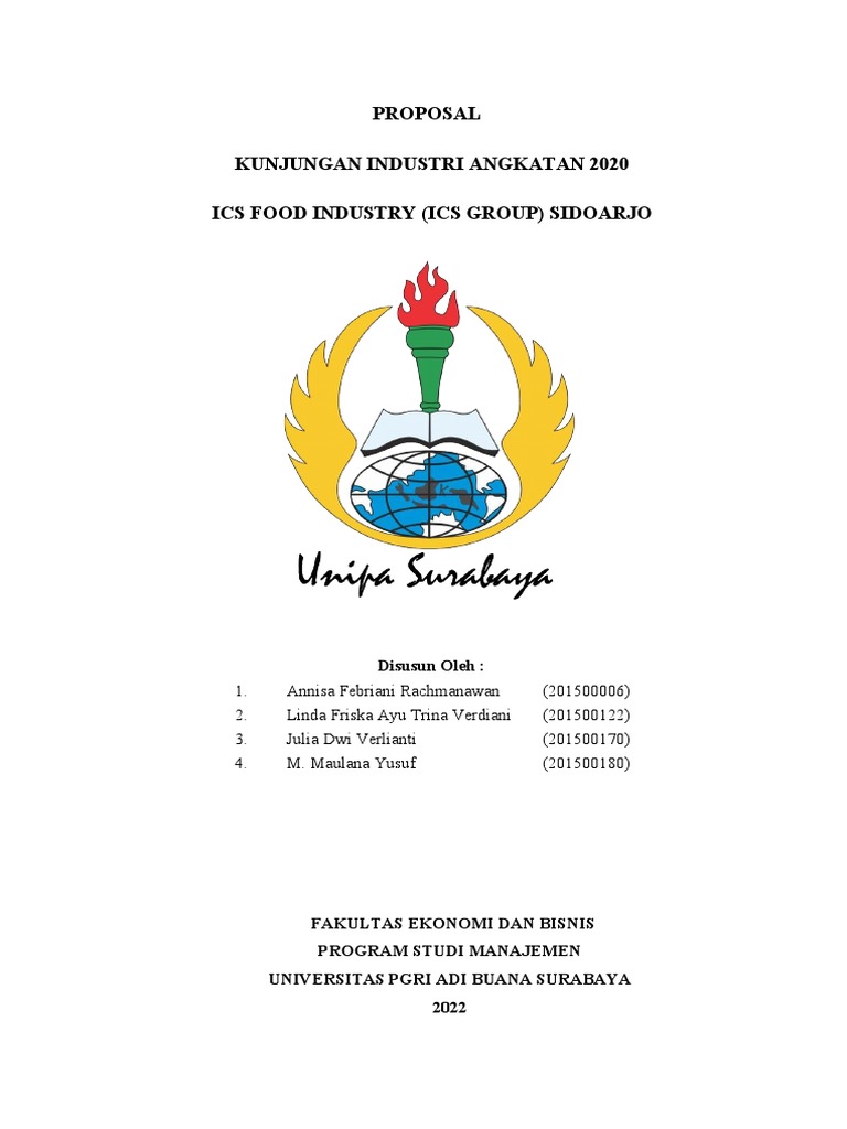 Proposal Ics Food Revisi Fix | PDF