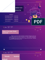 Regresi Non Linier Kuadratik untuk Prediksi Toksisitas Biopestisida