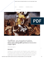 Selfies Purgatoriales. Notas Sobre La Fotografía Espiritista en La Era de La Imagen Digital - E-Imagen