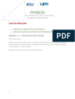 PMBOK - Iniciac807a771o e Planejamento