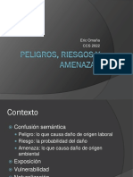 Basico de Peligros, Riesgos y Amenazas