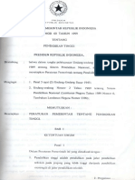 Peraturan Pemerintahan Republik Indonesia No.60 Tahun 1999 Tentang Pendidikan Tinggi