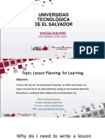 1.1. Lesson Planning For Learning