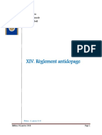 IHF Anti Doping Regulations - FR