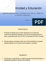 Psicomotricdad Educacion