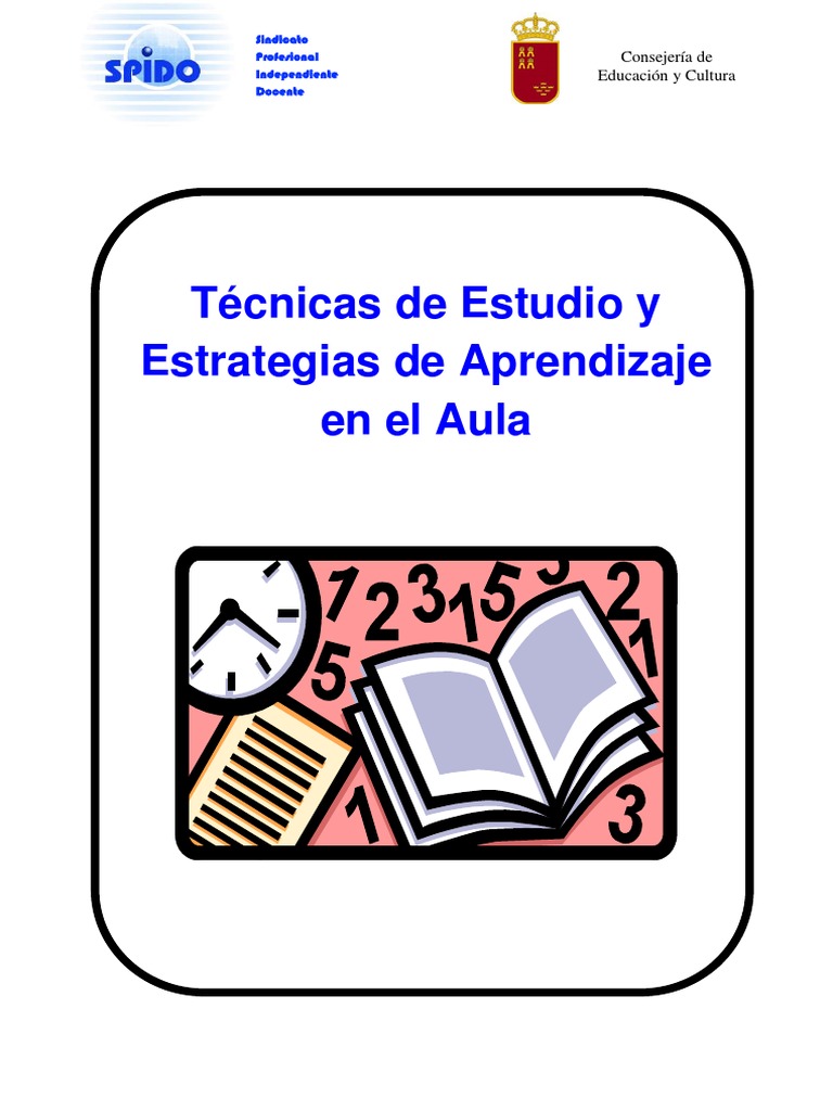 8 Técnicas de Estudio y Estrategias de Aprendizaje en El Aula | PDF ...