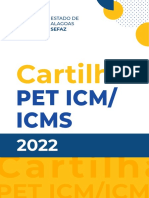 Cartilha PET ICM ICMS