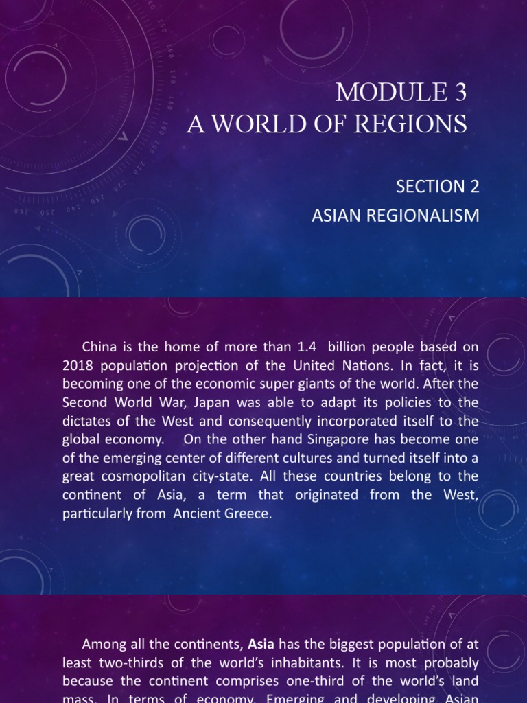 MODULE+3 2+Asian+Regionalism | PDF | Asian Development Bank | Asia