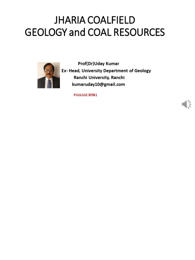 Jharia Coalfield | PDF | Shale | Sandstone
