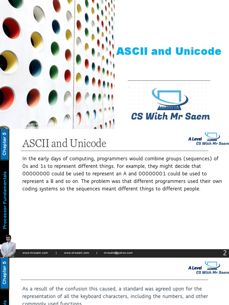 ASCII vs Unicode: Key Differences | PDF | Ascii | Code