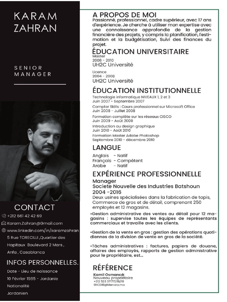 French Resume | PDF