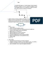 Taller Mecanica de Fluidos