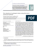 The Valuation of Contingent Claims Using Alternative Numerical Method