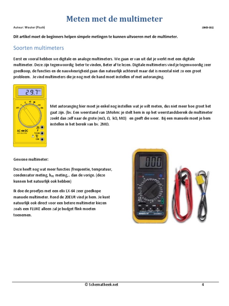 Multimeter PDF