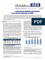 05 - 2022 - Linsertion Professionnelle Des Diplômés Universitaires Par La Voie de L - Alternance en 2020