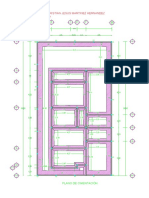 Plano de Cimentacion