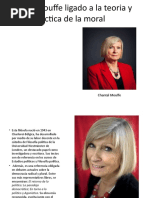 Chantal Mouffe Ligado A La Teoria y Practica de La Moral