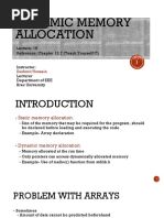 CSE161 Lec 16 Dynamic Memory Allocation