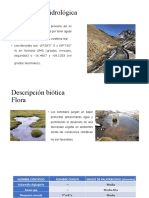 Descripcion Hidrologica y Fauna