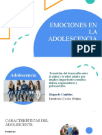 Emociones en La Adolescencia