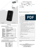 Manual de instruções do leitor RFID inclonável Wave CX-7317/18