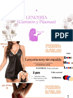 Catálogo Pijamas y Camisones de SEDA VIDIVA STYLE