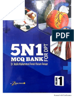 Soft Book, 5N1 MCQ Bank For DPT