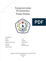 PDF Keperawatan Komunitas Pada Balita
