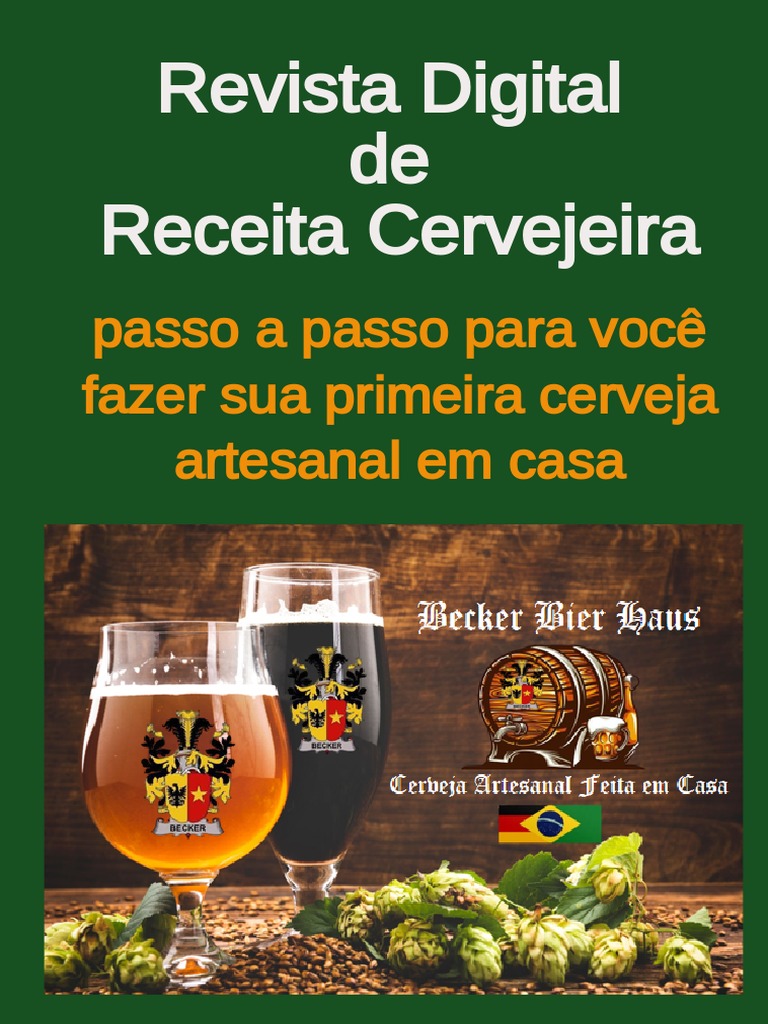 EBOOK PDF REVISTA DIGITAL DE RECEITA CERVEJEIRA BeckerBier