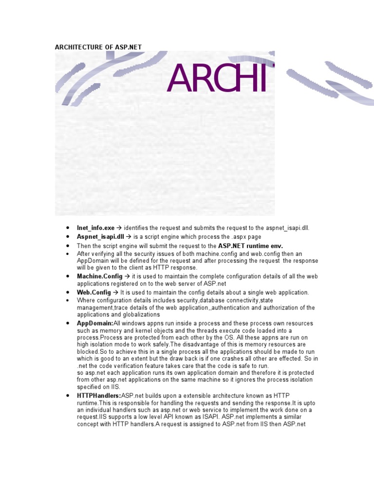 ASP Net Notes | PDF | Http Cookie | Web Server