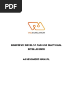 BSBPEF502 Assessment Manual V1.0