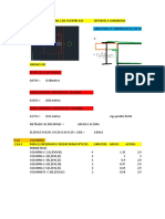 Metrado Encofrado y Desencofrado de Columnas