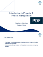 Intro To Projects and Project MGT Printer Version