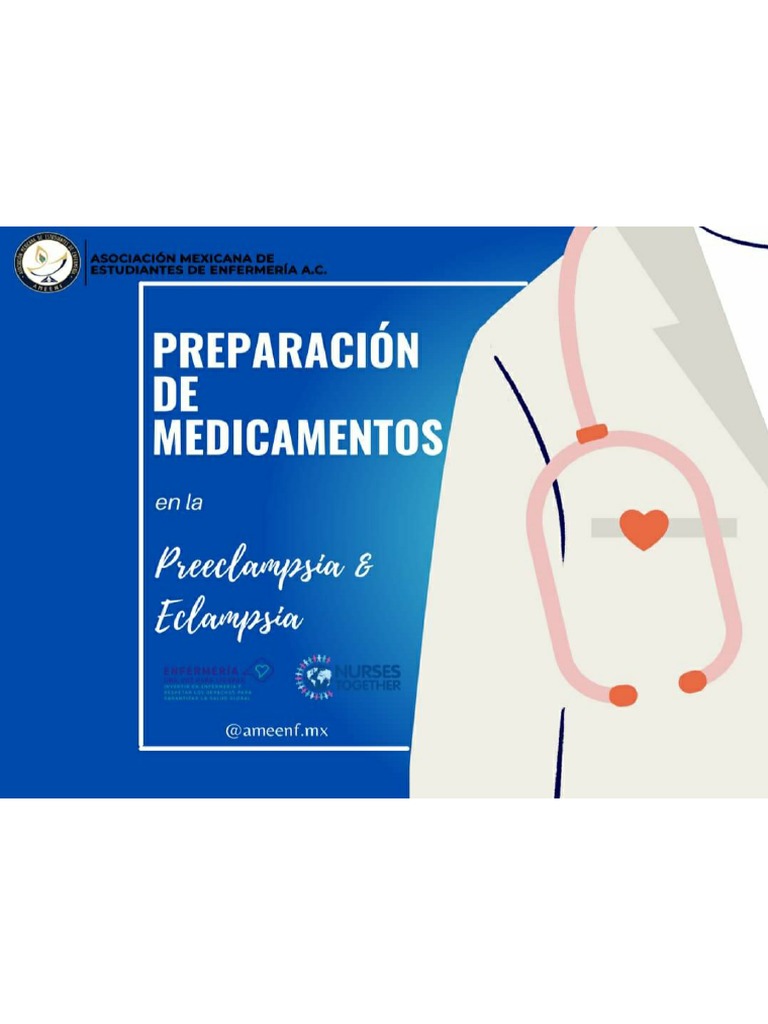 Preparacion de Medicamentos Preeclampsia y Eclampsia PDF