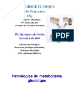 CoursBiochimie Clinique Chap Pathologies Du Métabolisme Glucidique