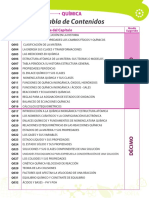 Química general, orgánica e inorgánica