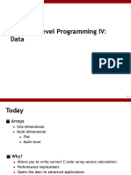 Short 08 Machine Data Arrays