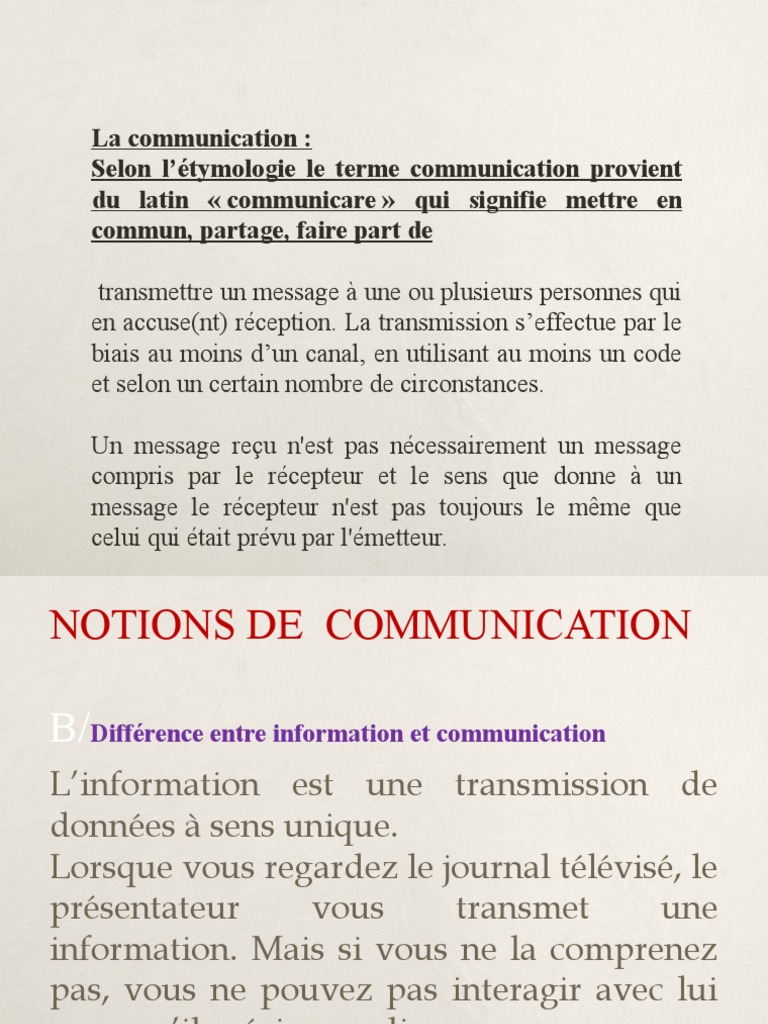 COMMUNICATION D FINITION ET EXPLICATIONS visual data 8